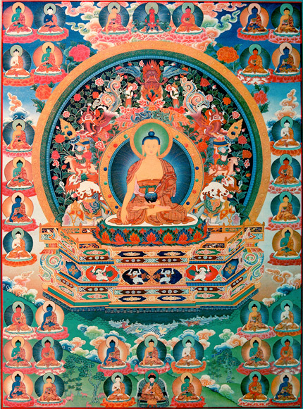35 Confessional Buddhas